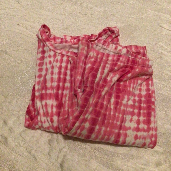 Egg New York, Stretchy and Light Pink Tie Dye Set, Size 7/8 - Picture 2 of 6